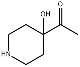 Ethanone, 1-(4-hydroxy-4-piperidinyl)- (9CI) Struktur