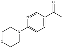 1-[6-(Morpholin-4-yl)pyridin-3-yl]ethanone Struktur