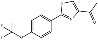 1-[2-[4-(TRIFLUOROMETHOXY)PHENYL]-1,3-THIAZOL-4-YL]ETHAN-1-ONE price.