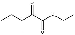 pentanoic acid,3-methyl-2-oxo-,ethyl ester Struktur