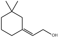 (Z)-3,3-DIMETHYLCYCLOHEXYLIDENEETHANOL Struktur