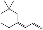 3,3-DIMETHYLCYCLOHEXYLIDENEACETALDEHYDE Struktur