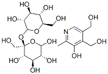 5'-O-(glucopyranosyl)pyridoxine Struktur