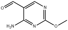 4-AMINO-2-METHOXYPYRIMIDINE-5-CARBALDEHYDE Struktur