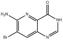 6-AMINO-7-BROMOPYRIDO[3,2-D]PYRIMIDIN-4(3H)-ONE Struktur