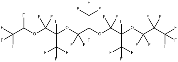 2H-PERFLUORO-5,8,11-TRIMETHYL-3,6,9,12-TETRAOXAPENTADECANE Struktur