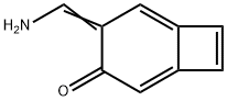 Bicyclo[4.2.0]octa-1,5,7-trien-3-one, 4-(aminomethylene)- (9CI) Struktur