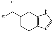 4,5,6,7-Tetrahydro-1H-benzoimidazole-5-carboxylic acid Struktur