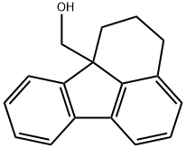 5,6-dihydrofluoranthene-6a(4H)-methanol  Struktur