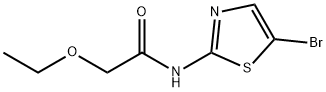 Acetamide,  N-(5-bromo-2-thiazolyl)-2-ethoxy- Struktur