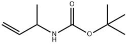 Carbamic acid, (1-methyl-2-propenyl)-, 1,1-dimethylethyl ester (9CI) Struktur