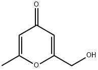 4H-Pyran-4-one, 2-(hydroxymethyl)-6-methyl- (9CI) Struktur