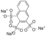 trisodium naphthalenetrisulphonate Struktur