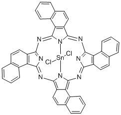 2,3-二氯化萘酞菁錫, 26857-61-4, 結(jié)構(gòu)式