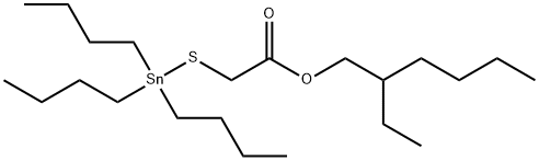 2-ethylhexyl [(tributylstannyl)thio]acetate Struktur