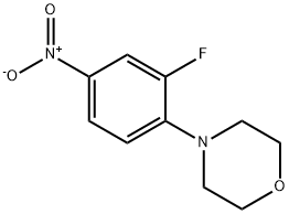 4-(2-氟-4-硝基苯基)嗎啉, 2689-39-6, 結(jié)構(gòu)式