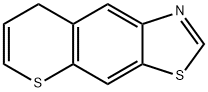 8H-Thiopyrano[3,2-f]benzothiazole(8CI,9CI) Struktur