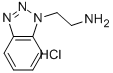 2-BENZOTRIAZOL-1-YL-ETHYLAMINE HCL Struktur