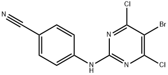 ?????,4-[(5-BROMO-4,6-DICHLORO-2-PYRIMIDINYL)AMINO]-