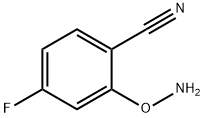 Benzonitrile, 2-(aminooxy)-4-fluoro- (9CI) Struktur