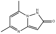 5,7-DIMETHYLPYRAZOLO[1,5-A]PYRIMIDIN-2-OL Struktur