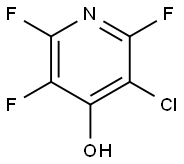 3-CHLORO-2,5,6-TRIFLUORO-4-PYRIDINOL Struktur