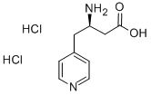 (R)-3-AMINO-4-(4-PYRIDYL)-BUTYRIC ACID-2HCL Struktur