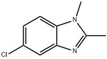 5-CHLORO-1,2-DIMETHYLBENZIMIDAZOLE Struktur