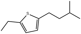 2-Ethyl-5-isopentylthiophene Struktur