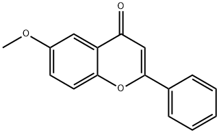 6-METHOXYFLAVONE Struktur