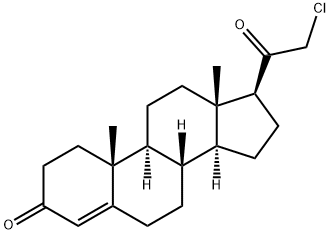 21-chloroprogesterone Struktur