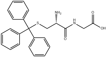 N-[S-Trityl-L-cysteinyl]glycine Struktur