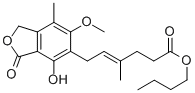 MYCOPHENOLATE N-BUTYL ESTER Structure