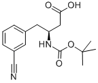 BOC-(S)-3-AMINO-4-(3-CYANO-PHENYL)-BUTYRIC ACID