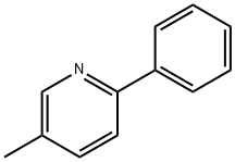 5-METHYL-2-PHENYL-PYRIDINE Struktur