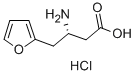 (S)-3-AMINO-4-(2-FURYL)-BUTYRIC ACID Struktur