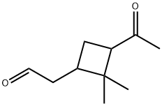 2-(3-acetyl-2,2-dimethyl-cyclobutyl)acetaldehyde