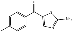 (2-AMINO-THIAZOL-5-YL)-P-TOLYL-METHANONE Struktur