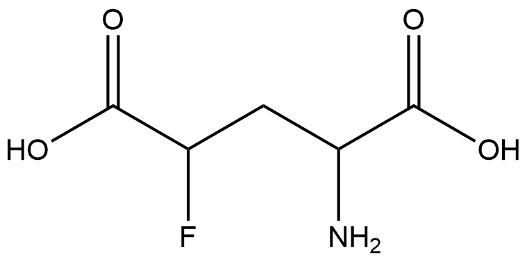 4-FLUORO-DL-GLUTAMIC ACID Struktur