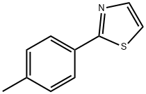 2-p-tolylthiazole Struktur