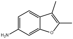 6-Benzofuranamine,  2,3-dimethyl- Struktur