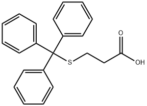 S-TRITYL-3-MERCAPTOPROPIONIC ACID Structure