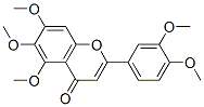 2-(3,4-dimethoxyphenyl)-5,6,7-trimethoxy-chromen-4-one Struktur