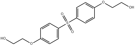 BIS[4-(2-HYDROXYETHOXY)PHENYL] SULFONE Struktur