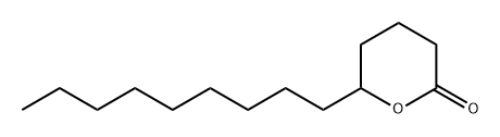 delta-Tetradecalactone Structure