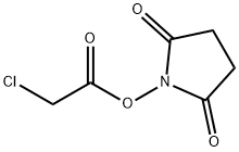 N-(クロロアセトキシ)スクシンイミド 化學(xué)構(gòu)造式