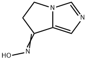 7H-Pyrrolo[1,2-c]imidazol-7-one,5,6-dihydro-,oxime(9CI) Struktur