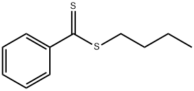 Dithiobenzoic acid butyl ester Struktur