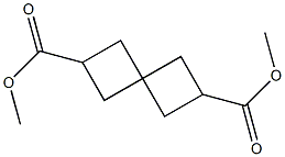 dimethyl spiro[3.3]heptane-2,6-dicarboxylate Struktur