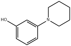 3-PIPERIDINOPHENOL Struktur